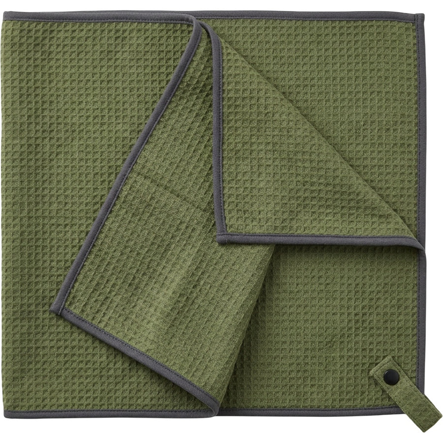 Zrvos Waffle Microfiber Gym Towel 100 x 40 cm Moss